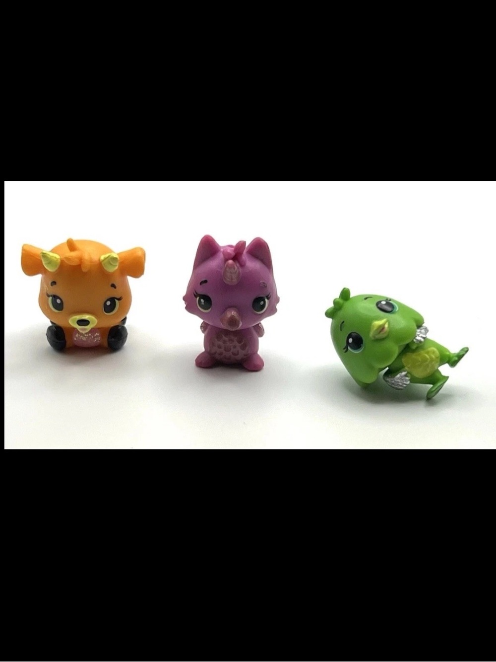 Hatchimals Colleggtibles Set 3 Figures Lot Rare Pink Wing Owlicorn Bird Deer